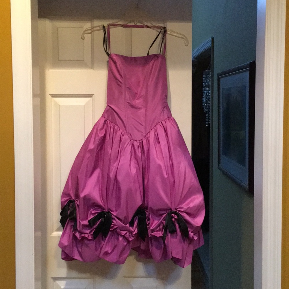 Betsey Johnson Purple Evening Dress